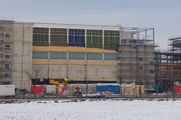 Jenoptik - Dresden (Bauzeitlicher Fassadenverschluss)